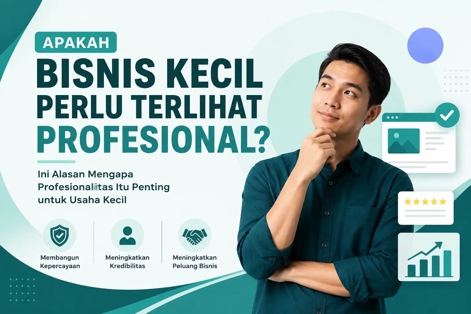 Apakah Bisnis Kecil Perlu Terlihat Profesional? Ini Alasannya
