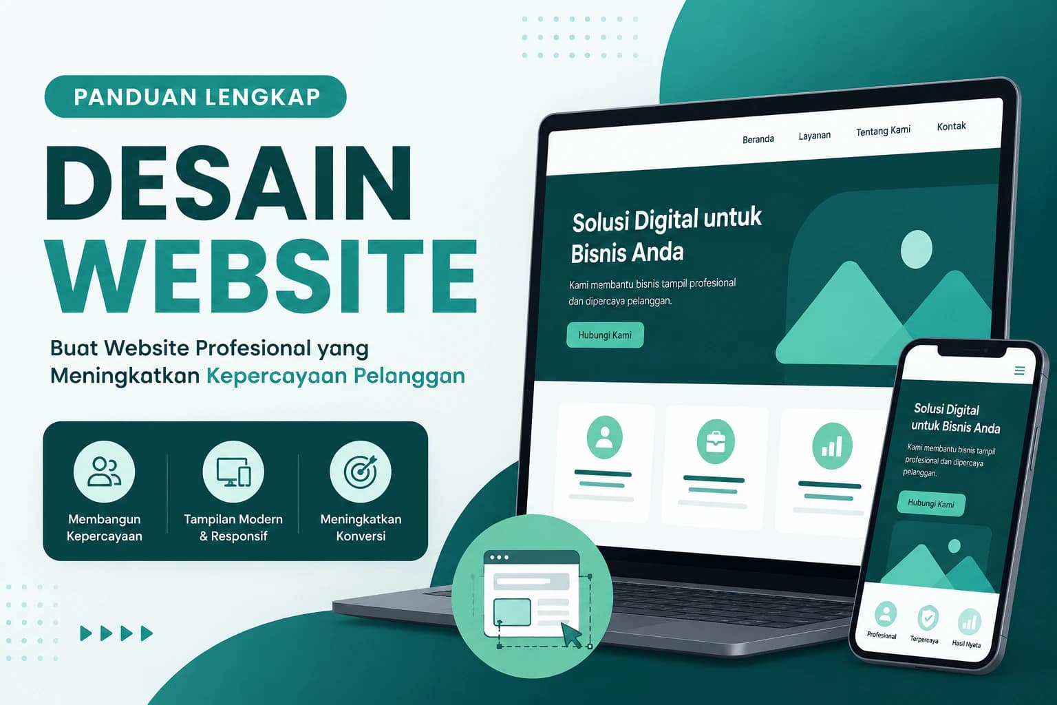 Desain Website: Panduan Membuat Website Profesional yang Meningkatkan Kepercayaan Pelanggan