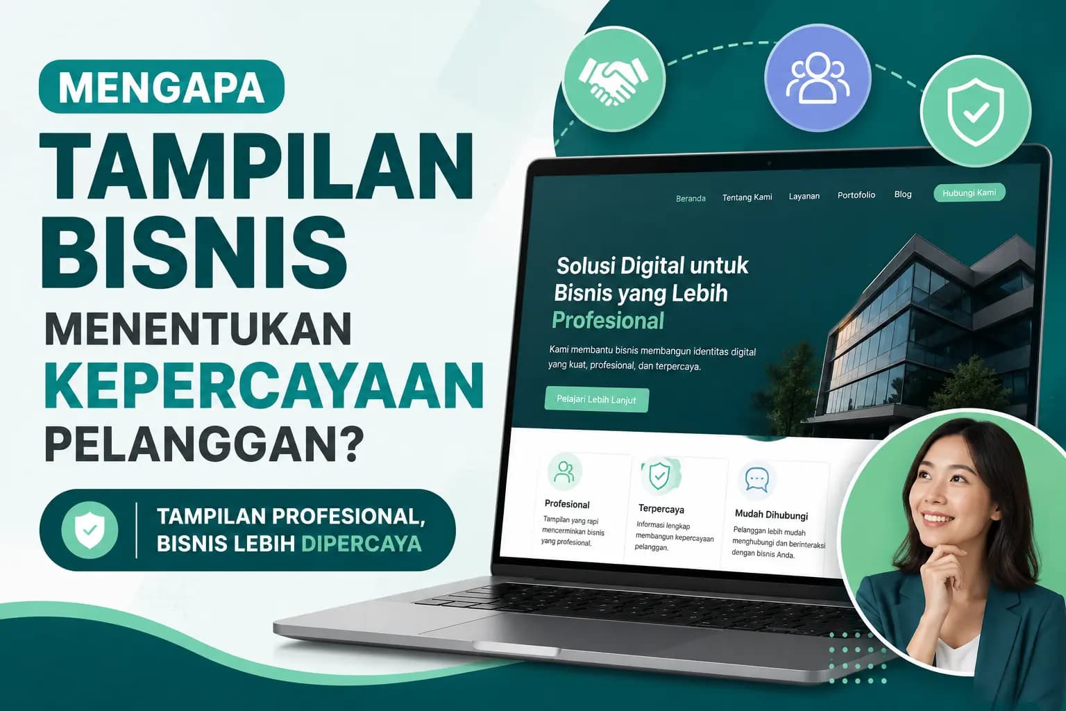 Mengapa Website Professional Menentukan Kepercayaan Pelanggan? Ini Alasannya